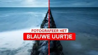 FOTOGRAFEREN in het BLAUWE UUR | Winters Landschap | Zoom.nl