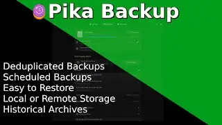 Pika Backup -An open source linux backup solution that rivals the ease of Time Machine!