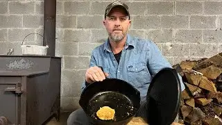 Making Biscuits on the Wood Stove & Sharing Food With Family