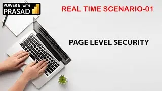 HOW TO CREATE PAGE LEVEL SECURITY IN POWER BI, POWER BI REAL-TIME SCENARIO -01