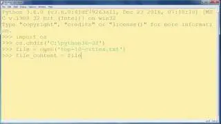 How to Read a Text File in Python programming language