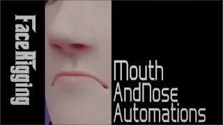 Face rigging in Blender 1.13 Mouth and nose automations
