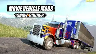 Snowrunner All Famous Movie & TV Vehicle mods