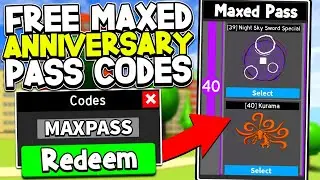 FREE MAX ANNIVERSARY FIGHTING PASS 2 CODES In Anime Fighting Simulator! Roblox