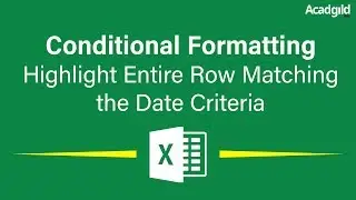 How to Highlight the Entire Row with Conditional Formatting | Advanced Conditional Formatting #2