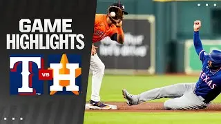 Rangers vs. Astros Game Highlights (7/12/24) | MLB Highlights