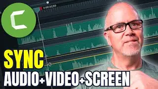 Easy Way to Sync AUDIO with VIDEO in Camtasia (2024)