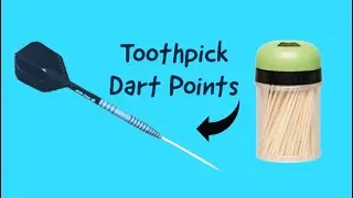 Can You Use TOOTHPICKS As Dart Points???