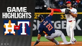 Astros vs. Rangers Game Highlights (8/6/24) | MLB Highlights