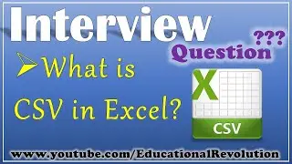 What is CSV file format in excel