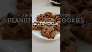 🍪The EASIEST cookies on the planet😮‍💨 #cooking #snacks #easyrecipe #easysnack #fitnessfood #yummy