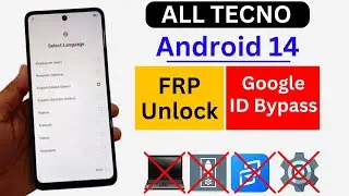 All Tecno Frp Bypass Android 14 ✅ | 2024 Without Pc Google Account Bypass 2024