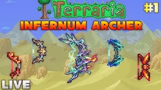 LIVESTREAM - Terraria Infernum but as an Archer