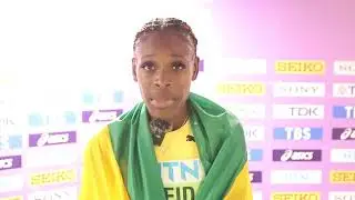 Jamaican Alana Reid After Storming To Women's 100m Win At World U20 Championships 2024