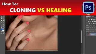 How To: Use the Clone Stamp Tool vs the Healing Brush Tool in Photoshop