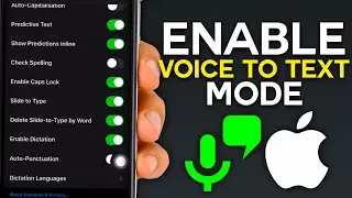 How to Enable Voice to Text Mode on iPhone in 2025