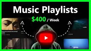 Earn Money by Uploading Music Playlists on YouTube (No AI + Monetized)