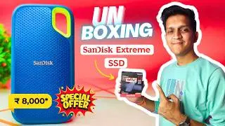 Sandisk Extreme Portable 1TB Unboxing & Review | Sandisk Extreme Portable SSD at cheapest Price 🔥🔥