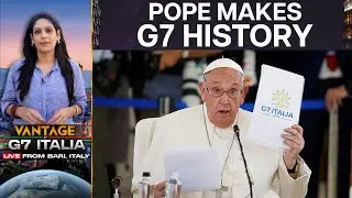 Pope tells G7 that Humans must not Lose Control of AI | Vantage with Palki Sharma