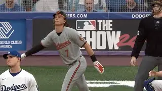 Los Angeles Dodgers vs Baltimore Orioles - MLB Today 8/27 Full Game Highlights - MLB The Show 24 Sim