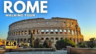 🇮🇹 Rome Italy 4k Walking Tour