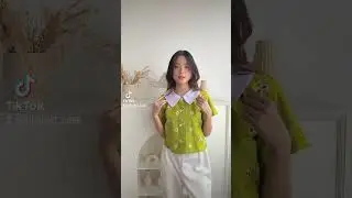 kemeja crop batik #batik #fashion #kemejabatikwanita #kemejabatik #ootd #outfit #batikdress