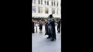 Batman spotted in Melbourne CBD