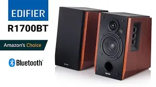 Best Bluetooth Bookshelf Speakers (4K) Detailed Setup & Review + Unboxing (Edifier R1700BT)