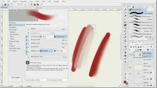 Brushes - Types - Understanding shading brushes in Clip Studio Paint.