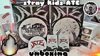 💥ATE ALBUM UNBOXING// chk chk and boom version// распаковка альбомов stray kids ATE 💿