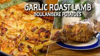 Easy Roast Lamb - Drip Juice Roast Method with French Potatoes