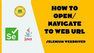 How to open a Web URL | driver.get() | driver.navigate.to() - Selenium WebDriver Tutorial