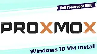 Windows 10 Virtual Machine on Proxmox 6.3