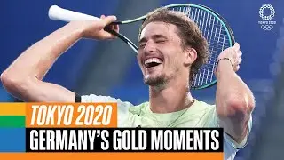 🇩🇪 🥇 Germanys gold medal moments at #Tokyo2020 | Anthems