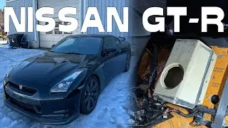 Nissan GT-R stereoasennus ja äänieristys