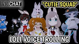 LOLI VOICE TROLLING ON VRCHAT | Whos the cutest loli?