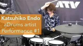 Katsuhiko Endo ATV aDrums artist Performance (1/3) Japan Musical Instruments Fair 2020