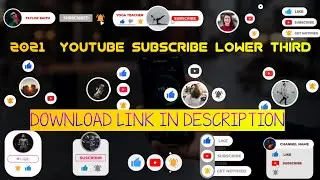 2021 YOUTUBE SUBSCRIBE PACK|AFTER EFFECTS FREE TEMPLATE DOWNLOAD LINK 🔻NO PLUGIN|