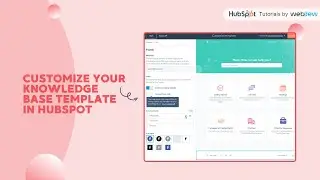 How to customize your knowledge base template in HubSpot