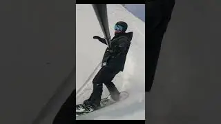 Empty holiday snowboarding