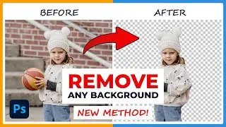 2 NEW Ways To Remove Any Background Easily in Photoshop || PHOTOSHOP 2024