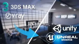 3ds Max V-Ray to Unity and Unreal. OneClick Converter v 1.21