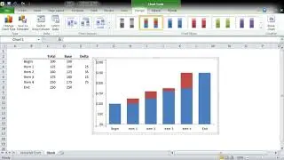 Advanced Excel Waterfall Chart 2016