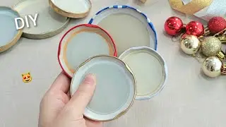 I make MANY and SELL them all! Genius Recycling Idea with Jar lids - Amazing Tips and trick