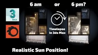 How to use Daylight System with Corona Renderer [ 3ds Max]