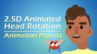 2.5D Animated Head Rotation: Animation Process