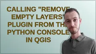 Calling Remove empty layers plugin from the Python Console in QGIS