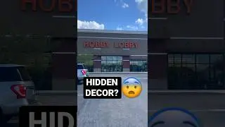 Hobby Lobby is HIDING DECOR?! 😳 