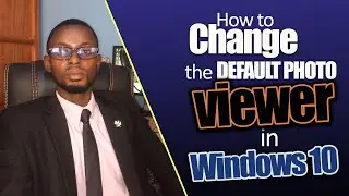 How to change the default image viewer in Windows 10