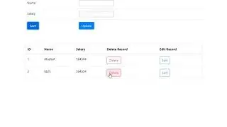 Angular CRUD Table | CREATE | READ | UPDATE | DELETE